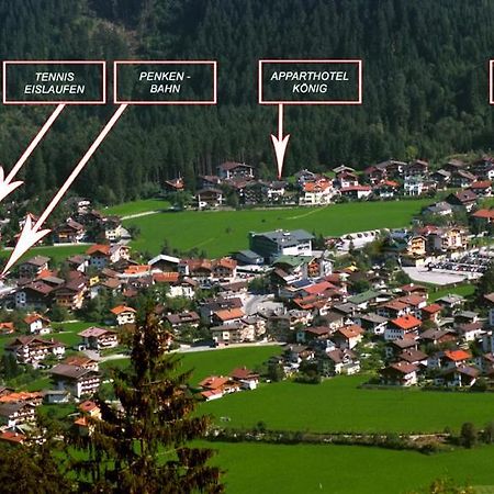 Apparthotel Koenig Mayrhofen Eksteriør bilde